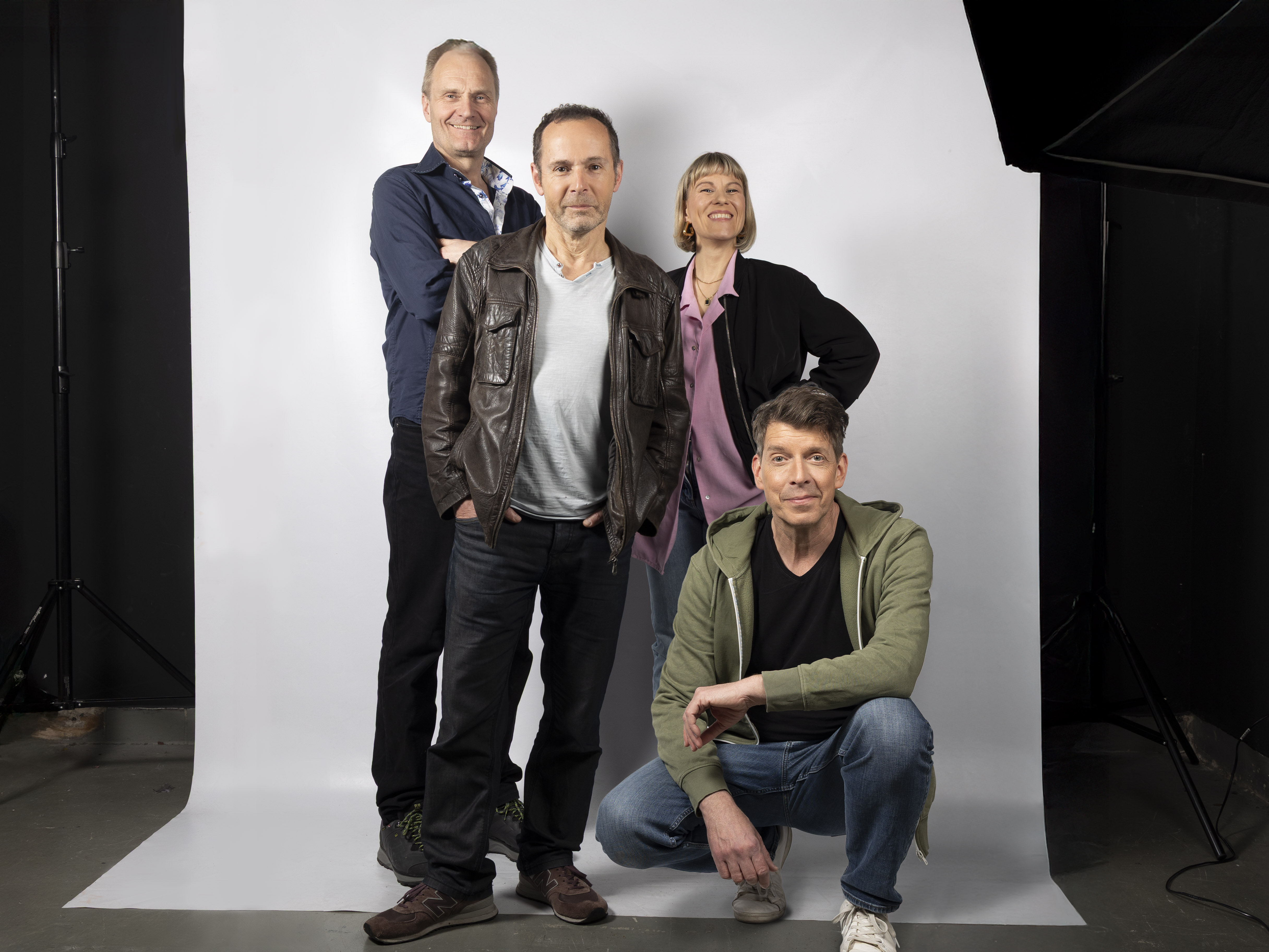 „Irre“ Videokonferenz unter vier Geschwistern